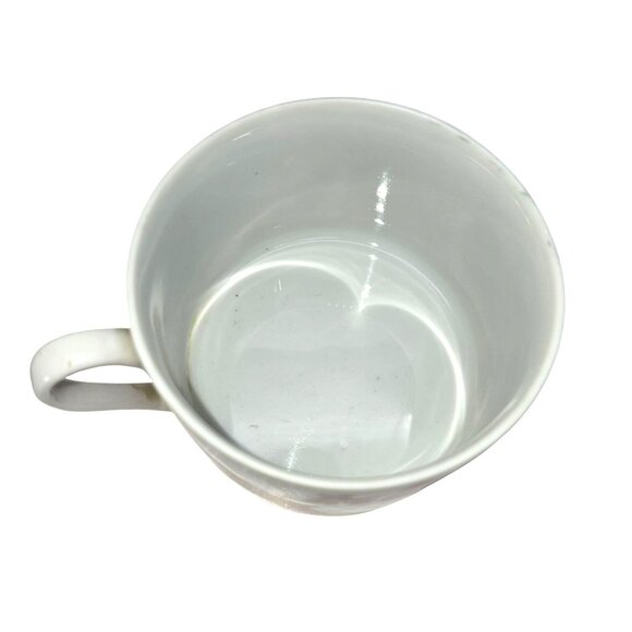 Fitz and Floyd Temple Dragon Porcelain Cups Set Red White Vintage Design JE116 - Picture 7 of 8